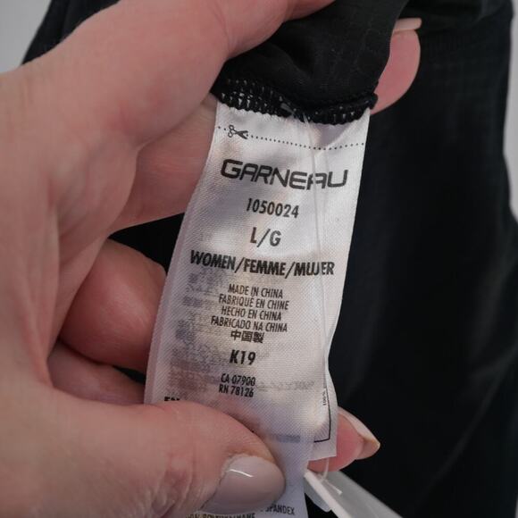NEW Louis Garneau Women's Large Optimum 2 Cycling Shorts  Black Padded - Picture 7 of 7